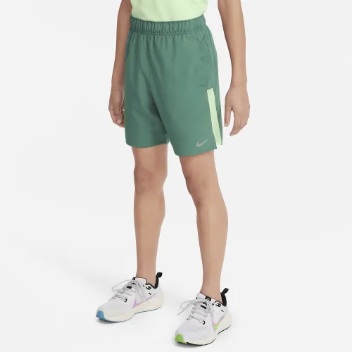 Nike Dri-FIT Challenger Big дитячі (для хлопчиків) тренувальні шорти колір зелений
