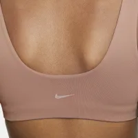 Nike Alate All U Big дитячі (Girls') Sports Bra колір коричневий