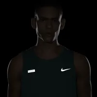 Nike Miler Flash чоловічі Running Tank Top колір зелений