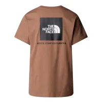 Футболка The North Face цвет красныйbox 0A87NK6E11 - коричневая