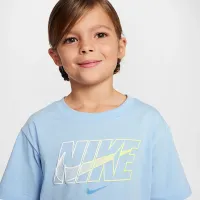 Nike Dri-FIT Swoosh Motion Little дитячі 2-Piece Bike шорти комплект блакитний