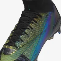 Nike Mercurial Superfly 10 Elite SE FG High-Top футбольні бутси колір чорний