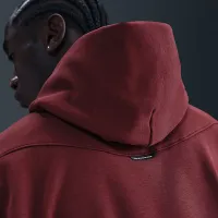 Nike Standard Issue мужские Therma-FIT Brushed баскетбольные Pullover Толстовка с капюшоном цвет красный