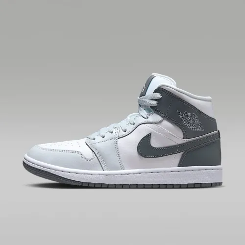 Nike Air Jordan 1 Mid жіноча Кросівки колір білий