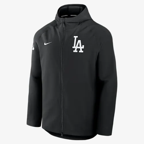 Los Angeles Dodgers Authentic Collection Men’s Nike Therma MLB Full-Zip Куртка колір чорний