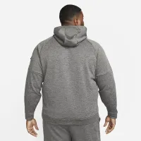 Nike Therma чоловічі Therma-FIT Hooded Fitness Pullover колір сірий
