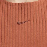 Nike Sportswear Chill Rib женская Slim Sleeveless Midi Костюм Orange
