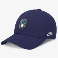 Milwaukee Brewers Rewind Cooperstown Club чоловічі Nike MLB Adjustable Hat блакитний