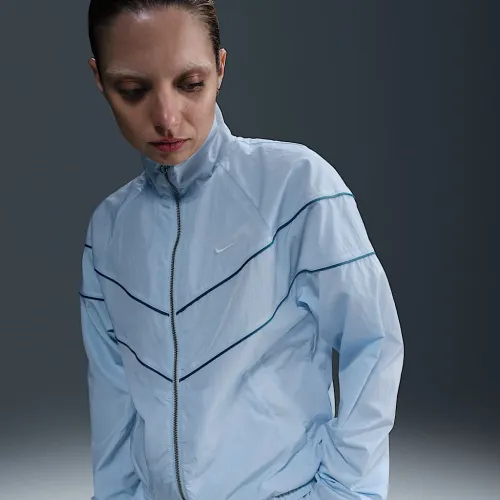 Nike Windrunner женская Loose UV Woven Full-Zip Куртка синий