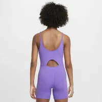 Nike One Girls' Dri-FIT Unitard цвет фиолетовый
