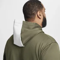 Nike для гольфа Club мужские для гольфа Толстовка с капюшоном цвет зеленый