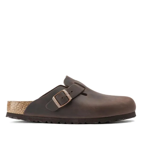 Шлёпанцы Birkenstock Boston 860131 - Бежевые