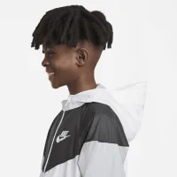 Nike Sportswear Windrunner Big детские (для мальчиков) Loose Hip-Length Hooded Куртка цвет белый