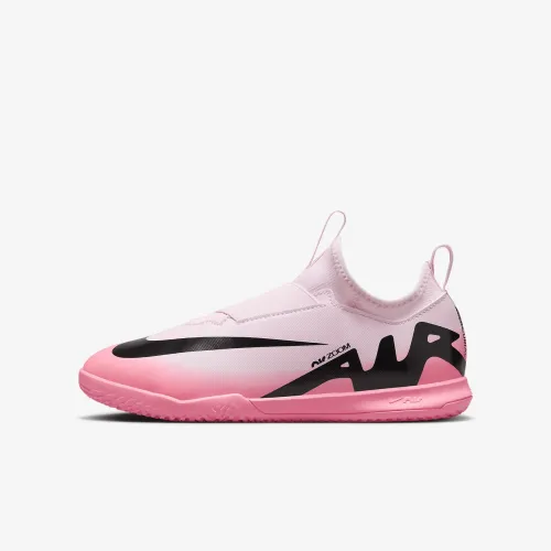 Nike Jr. Mercurial Vapor 15 Academy Little/Big дитячі IC Low-Top Soccer Кросівки Pink