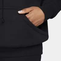 Nike Sportswear Phoenix Fleece жіноча оверсайз Pullover Толстовка з капюшоном колір чорний