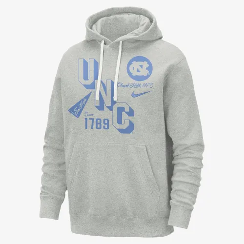 UNC Club чоловічі Nike College Толстовка з капюшоном колір коричневий