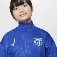 FC Barcelona Academy Pro Third Big детские Nike Dri-FIT Soccer Anthem Куртка синий
