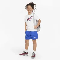 FC Barcelona Mascot Big детские Nike Soccer футболка цвет белый
