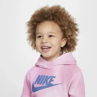 Nike Solarized Toddler Pullover Толстовка с капюшоном and Pants набор Pink