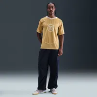 Nike Total 90 чоловічі Dri-FIT Short-Sleeve Soccer Top колір коричневий
