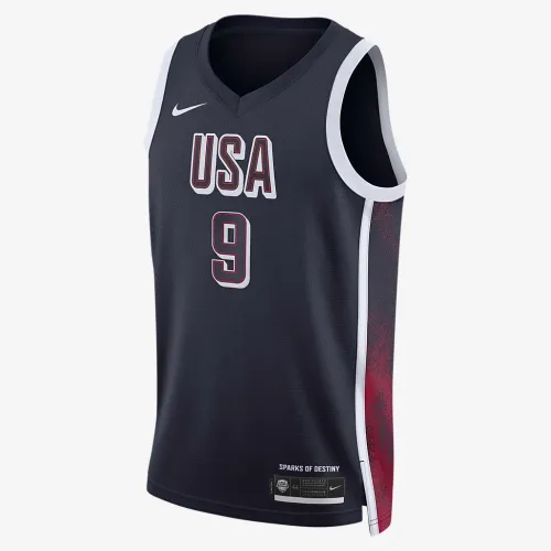 Tyrese Haliburton Team USA USAB Limited Road Unisex Nike Dri-FIT баскетбольні Jersey блакитний
