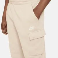 Nike Sportswear Club Fleece Big детские Cargo Pants (Extended Size) цвет коричневый