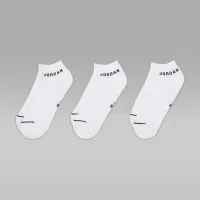 Nike Jordan Everyday No-Show носки (3 пары) цвет белый