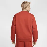 Nike Solo Swoosh чоловічі Fleece Crew колір червоний