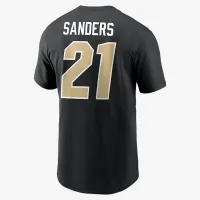 Shedeur Sanders Colorado чоловічі Nike College Football футболка колір чорний