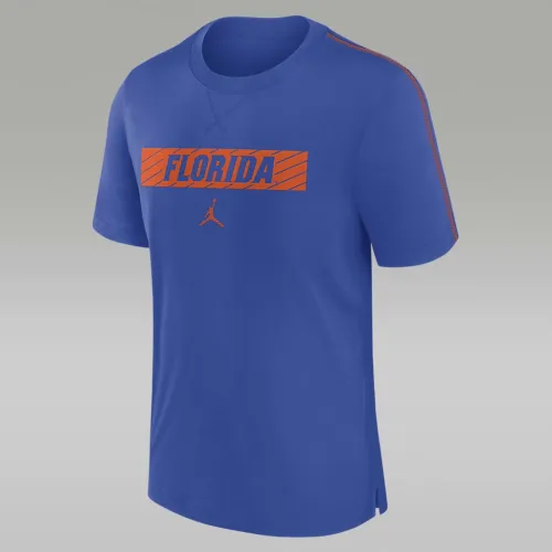 Florida Gators Sideline Player чоловічі Nike Dri-FIT College футболка блакитний