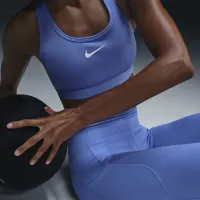 Nike One женская С высокой Талией 7/8 лосины с карманамисиний
