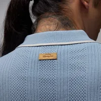 Nike Jordan Sport чоловічі Short-Sleeve для гольфу Sweater Top блакитний
