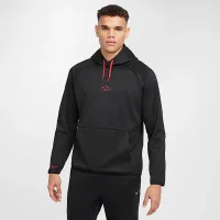 Nike мужские Therma-FIT Pullover Baseball Толстовка с капюшоном цвет черный