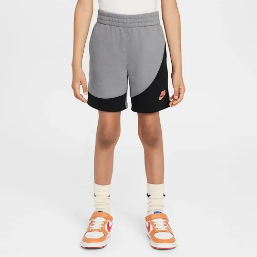 Nike Sportswear Little дитячі On the Move French Terry шорти колір чорний