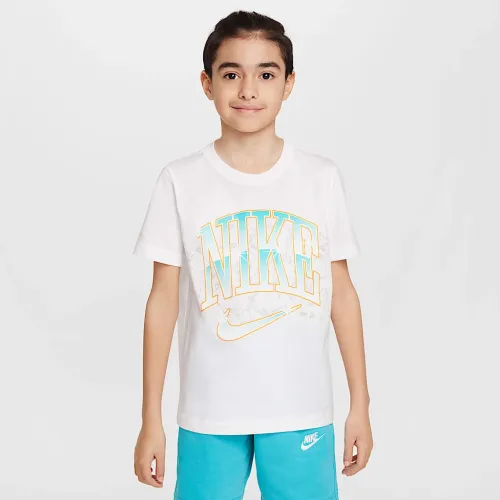 Nike Sportswear Big детские футболка цвет белый