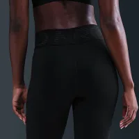 Nike Pro жіноча З високою талією лосіни колір чорний
