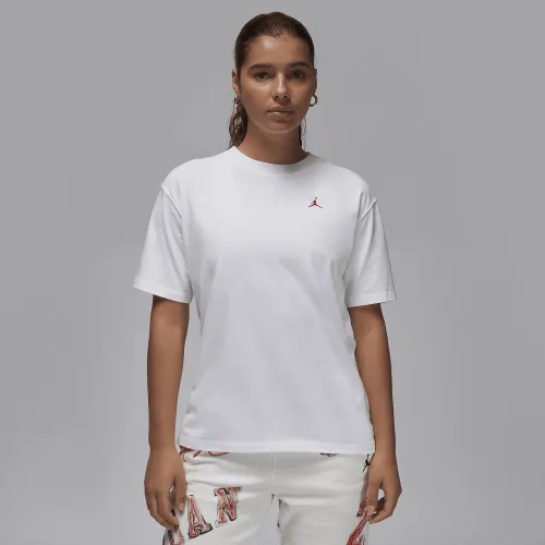 Nike Jordan жіноча футболка колір білий