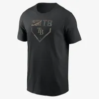 Tampa Bay Rays Camo чоловічі Nike MLB футболка колір чорний