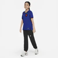 Netherlands 2022/23 Stadium Away Big детские Nike Dri-FIT Soccer Jersey синий