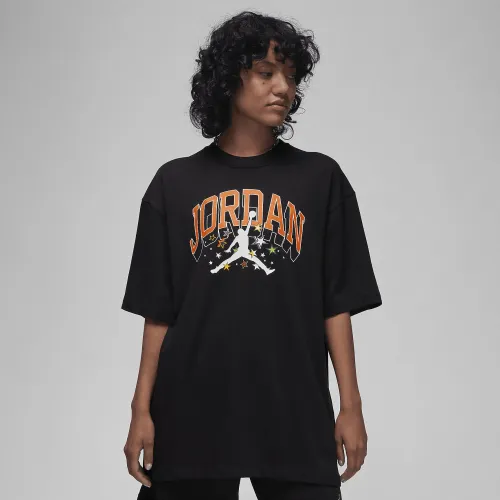 Nike Jordan жіноча футболка колір чорний