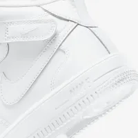 Nike Force 1 Mid EasyOn Little дитячі Кросівки колір білий