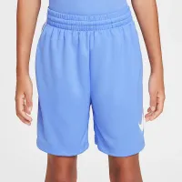 Nike Multi Big детские (для мальчиков) Dri-FIT Graphic тренировочные шорты синий