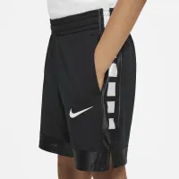 Nike Dri-FIT Elite Big детские (для мальчиков) баскетбольные шорты цвет черный