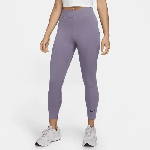 Nike Sportswear Classic жіноча З високою талією 7/8 лосіни колір фіолетовий