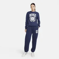 Nike Sportswear Club Fleece женская Crew-Neck свитшот синий