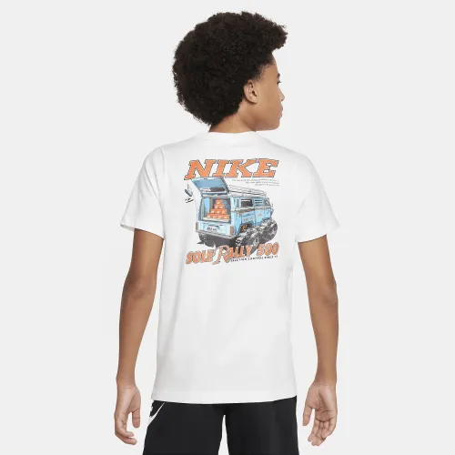 Nike Sportswear Big Kids' T-Shirt White