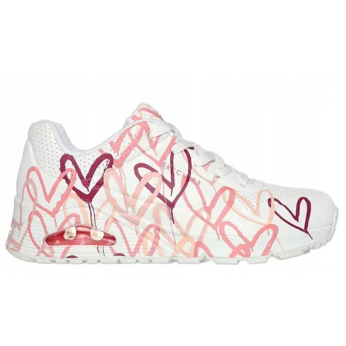 Кросівки Жіночі Skechers UNO SPREAD THE LOVE (155507-WCRL)