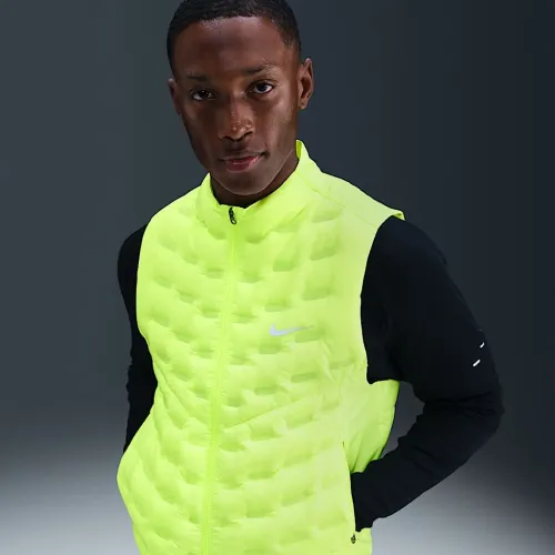 Nike Therma-FIT ADV Repel AeroLoft чоловічі Down Running Vest Yellow
