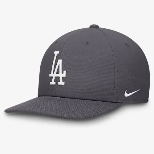 Los Angeles Dodgers Pro чоловічі Nike Dri-FIT MLB Adjustable Hat колір сірий
