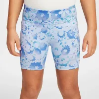 Nike Flow-Ral Little детские Printed Bike шорты синий